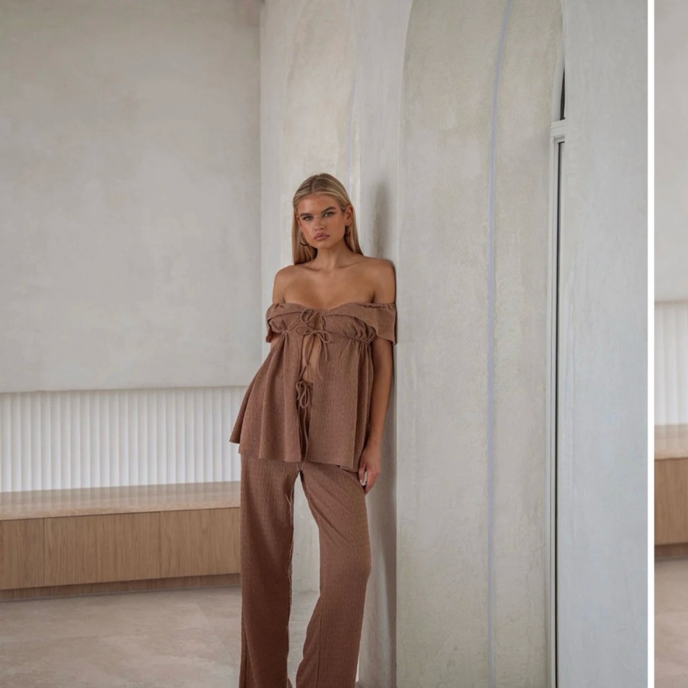 Sabo Skirt Brown Straight Leg Pants